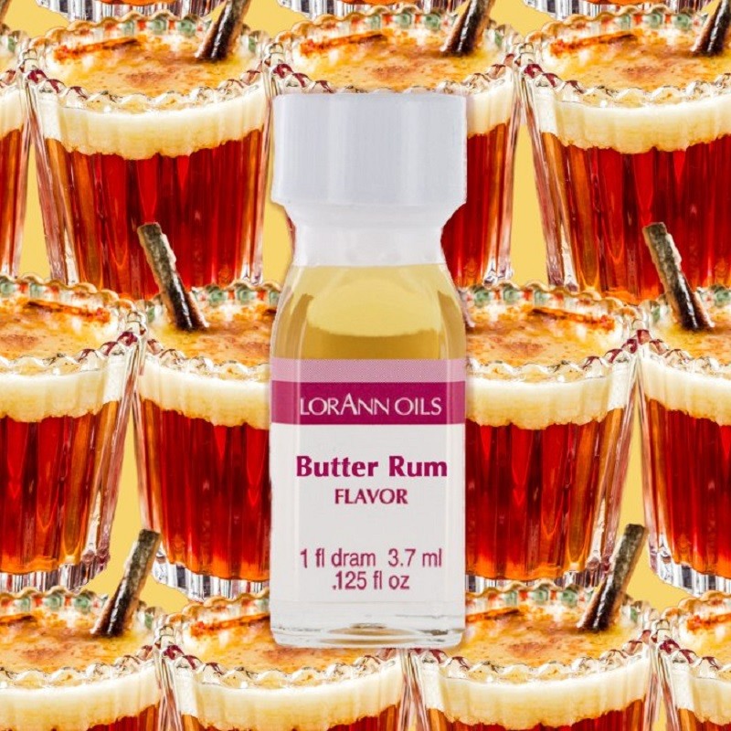 Lorann Oils flavouring 1 dram Butter rum