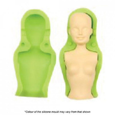 3d Female torso silicone mould for making women figurine