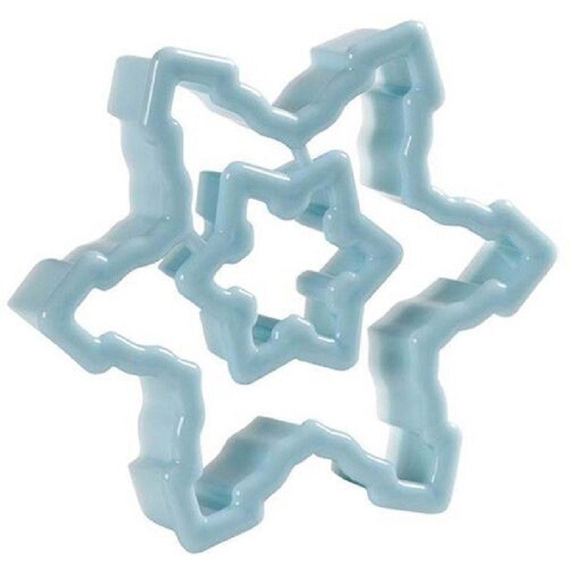 Christmas Snowflake Cookie cutter with removable mini cutter