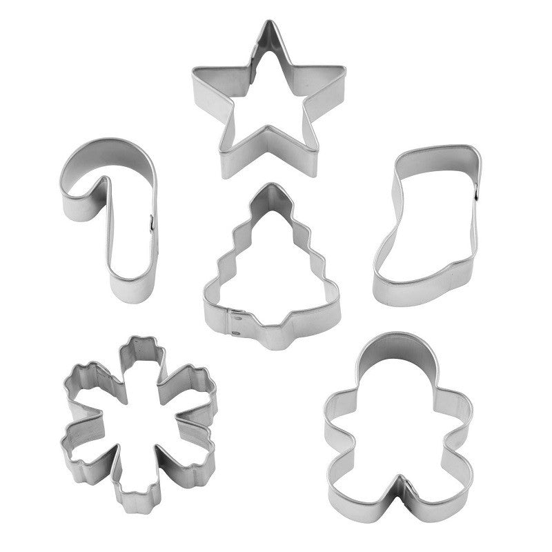 Christmas mini cookie cutters set 6 by Wilton