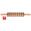 Christmas embossed wooden rolling pin by Wilton