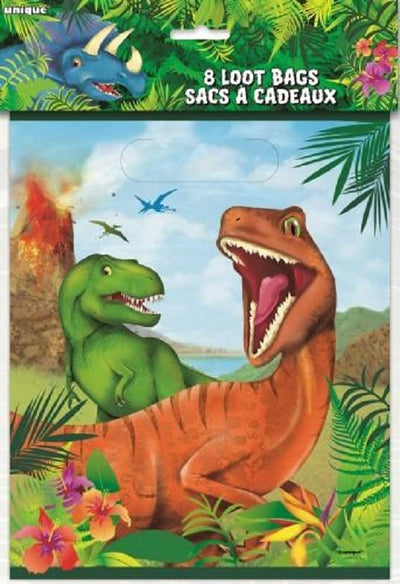 Dinosaur party lootbags