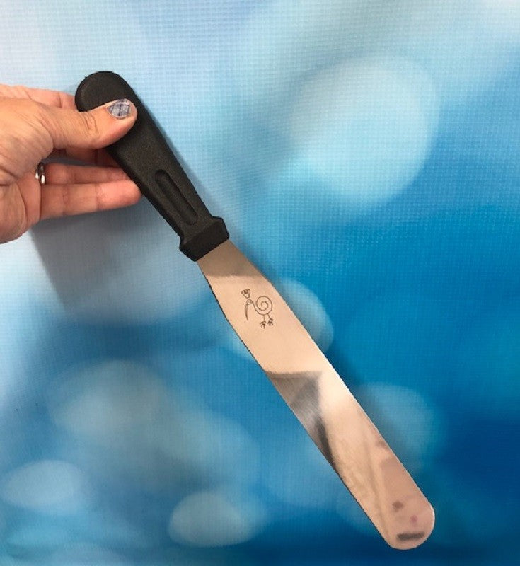 Kiwicakes spatula 8 inch straight palette knife