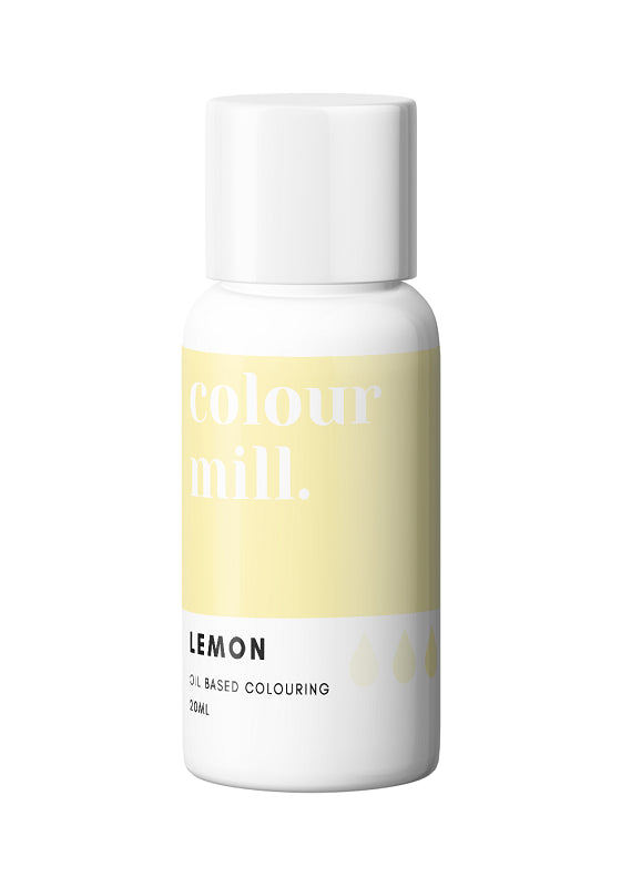 lemon oil based colouring
