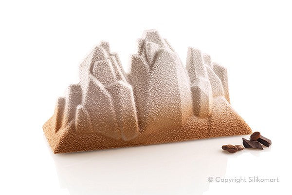 3D SILICONE DESSERT MOULD OR CAKE BAKING PAN Tre Cime Mountain range