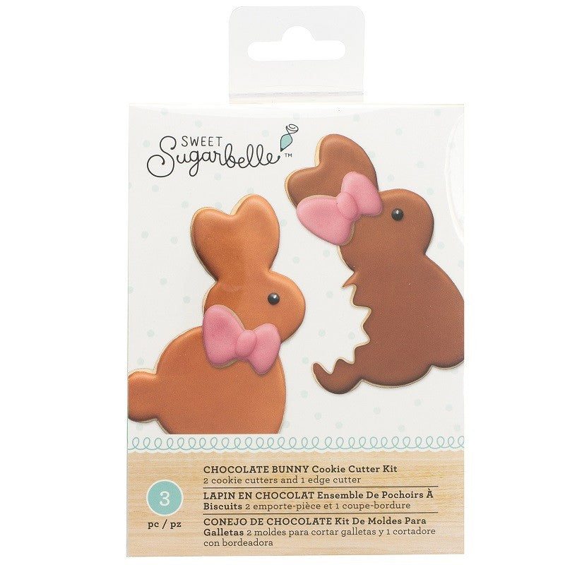 Giant Easter Bunny Rabbit with separate bite cutter Sweet Sugarbelle
