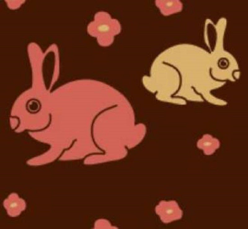 Chocolate transfer sheet Easter bunny No 3