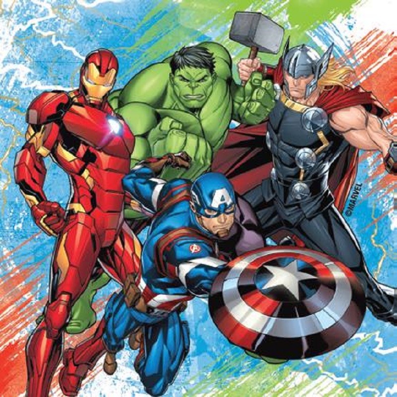 Avengers party napkins (20) style no 2