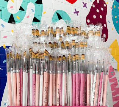 Pointed Round Paint BRUSH No 4 by Sweet Sticks