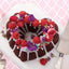 Heart bundt shape cake pan tin 8 inch