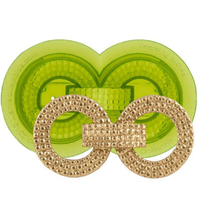 Debonair buckle or brooch jewellery silicone mould by Marvelous Molds