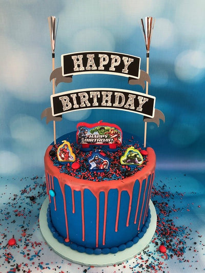 Avengers Cake Decorating kit
