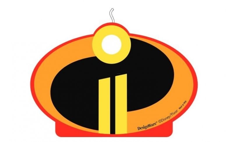 Incredibles 2 large party candle