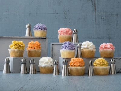 Jem Twist Twist Piping Nozzle tip set 4 (Russian Type)