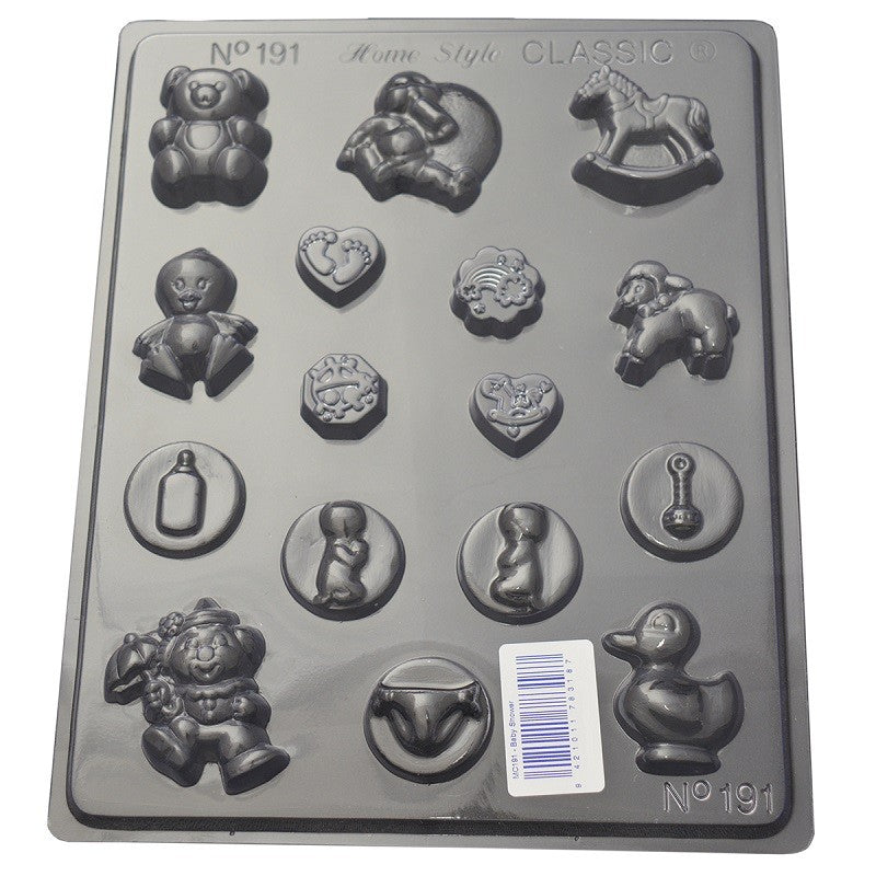 Baby shower chocolate mould style 2