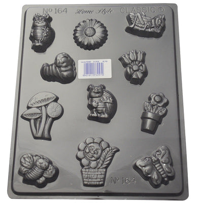Garden delights chocolate mould