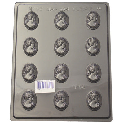 Cameos chocolate mould