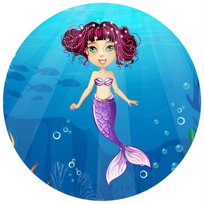 Edible icing image Underwater Mermaid