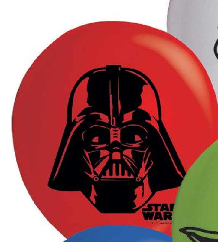Star Wars party balloons Darth Vader (10)