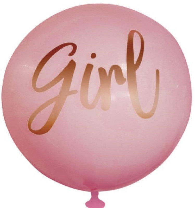 Giant 90cm Balloon GIRL suitable for baby shower