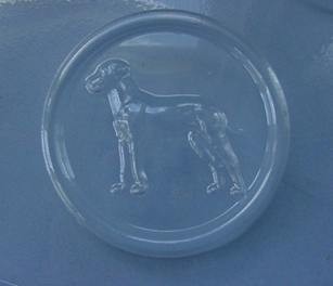 Dog chocolate mould Great Dane