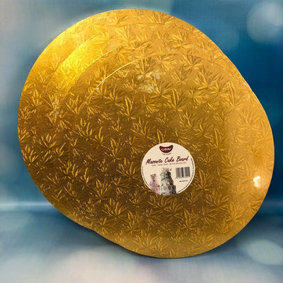 15mm Thick cake board 18 inch round Gold