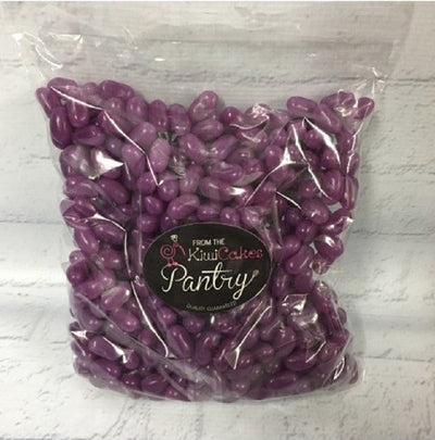 Purple Jelly Beans candy lollies
