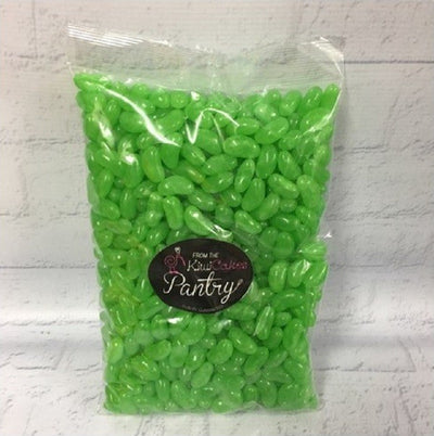 Green Jelly Beans candy lollies