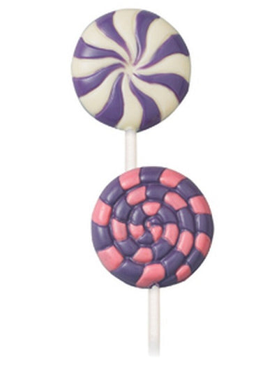 Pin wheel lollipop chocolate mould