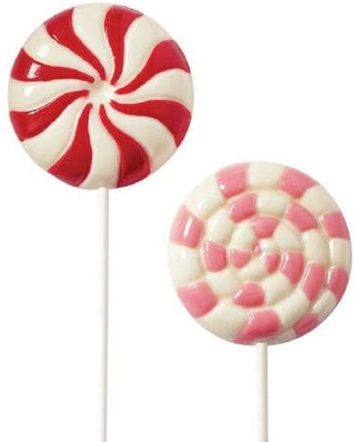 Pin wheel lollipop chocolate mould