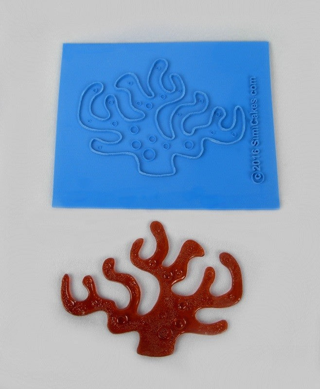 Simi silicone sculpture mat for isomalt CORAL