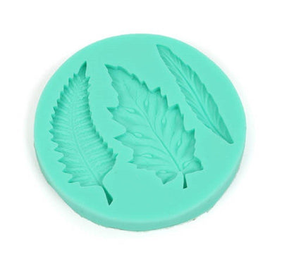 Fern leaves assorted silicone mould