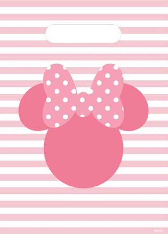 Minnie Mouse Silhouette Party Loot Bags