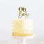 Gold METAL CAKE TOPPER OH BABY