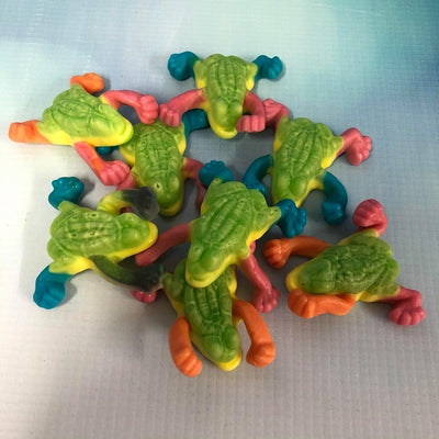 Tropical Frogs gummy candy