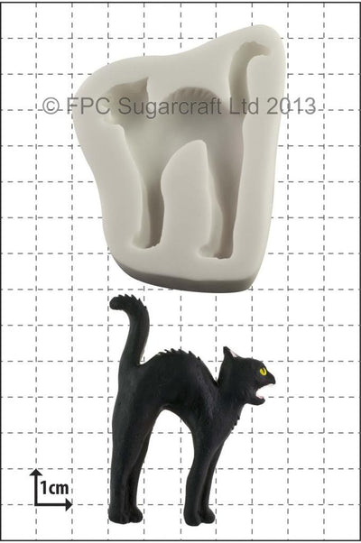 Black Cat silicone mould