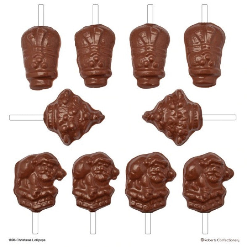 Christmas lollipop mould (with instruction card)