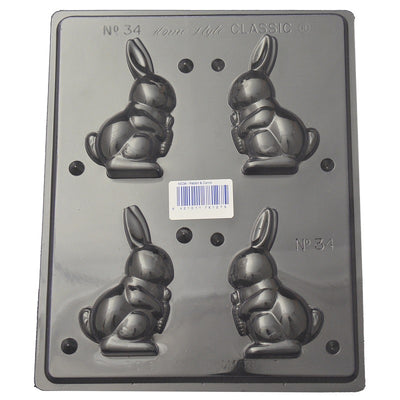3d Bunny Rabbit with carrot chocolate mould