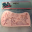 Santa and Sleigh silicone mould