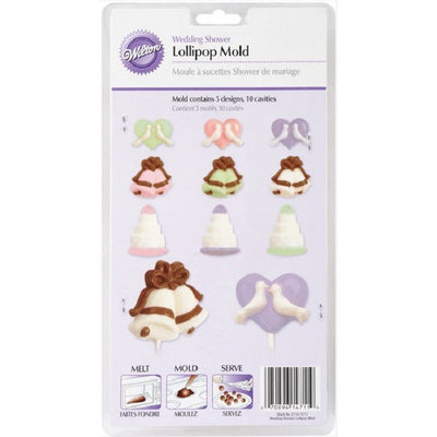 Wedding lollipop chocolate mould