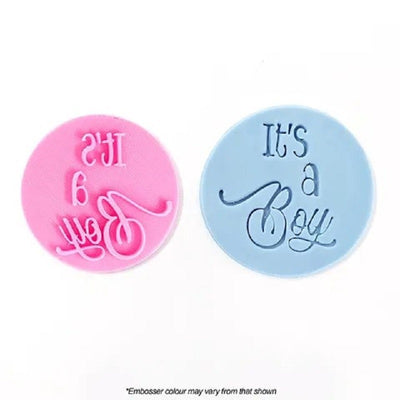 Its a boy embosser stamp