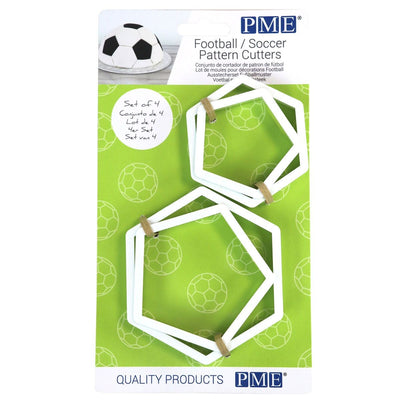 PME Soccer cutter set of pentagon and Hexagon