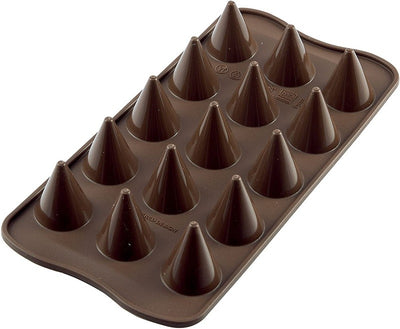 Kono Cone shaped chocolate silicone mould by Silikomart
