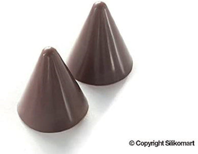 Kono Cone shaped chocolate silicone mould by Silikomart