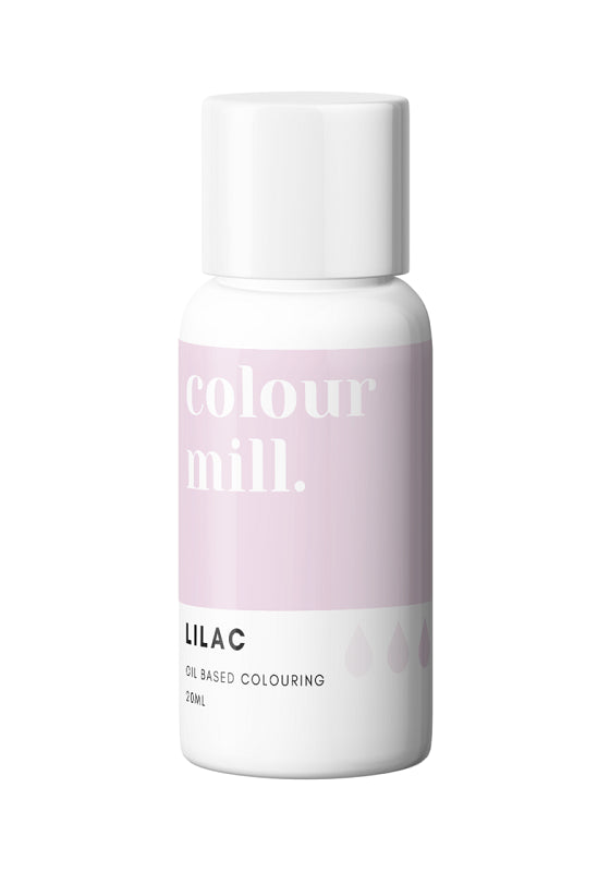 lilac oil based colouring
