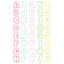 Sweet Sugarbelle Mini Alphabet and number cookie cutter set