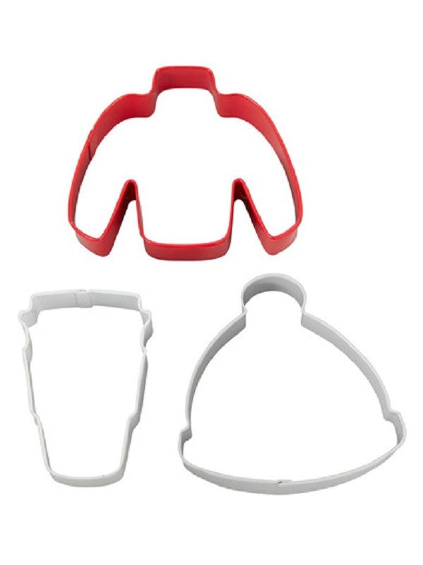 SWEATER Coffee or LATTE cup and HAT cookie cutter set 3