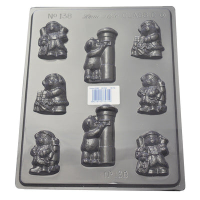 Christmas Teddy Bears Chocolate mould