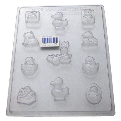 Easter assorted shapes chocolate mould
