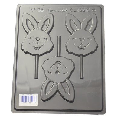 Bunny Rabbit lollipop chocolate mould